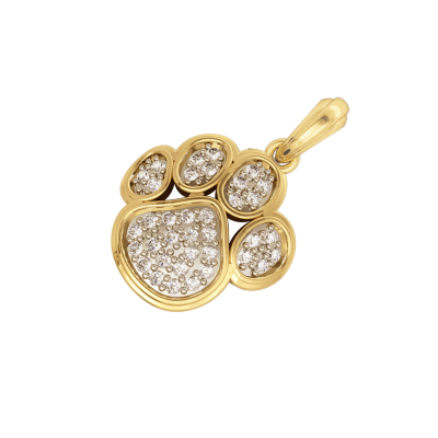 Dog Paw pet charm